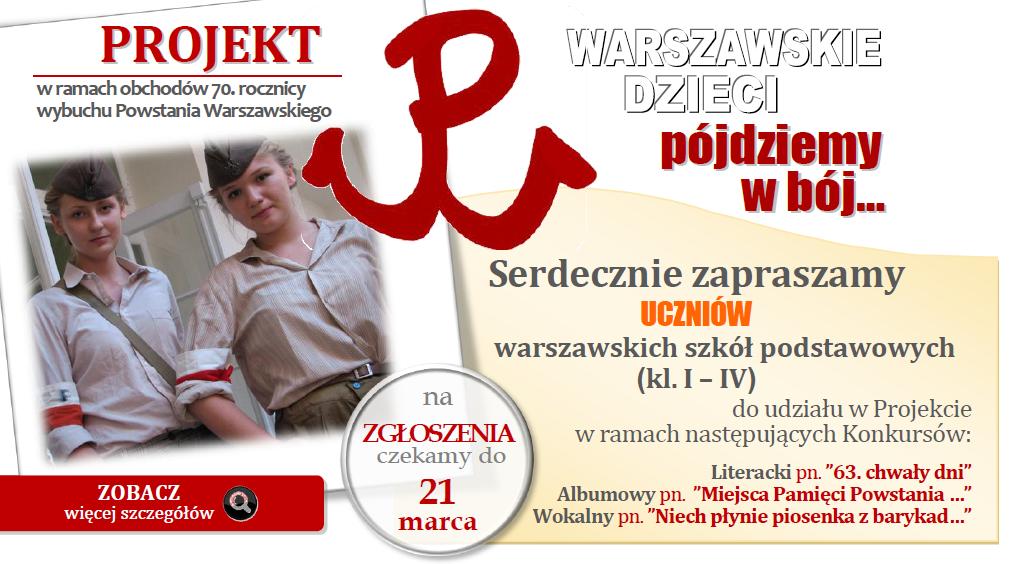 winieta WARSZAWSKIE DZIECI...